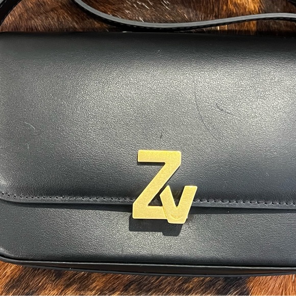 Zadig and Voltaire Initiale Mini Calfskin Crossbody - Picture 3 of 7